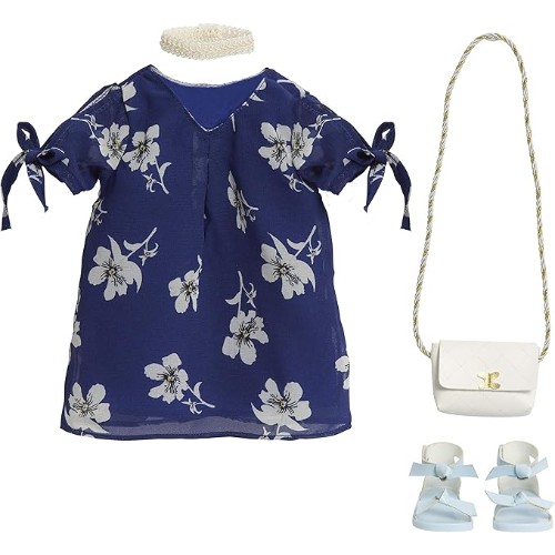18-inch-Doll-Fashion-Set-Blue-White-Floral-Dress